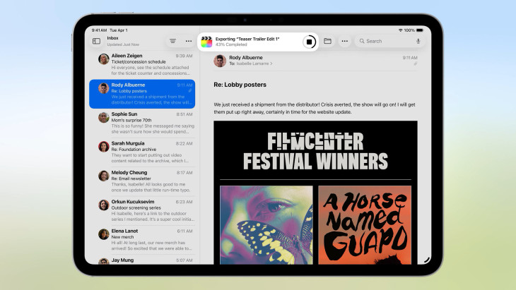 iPad Hintergrundprozesse