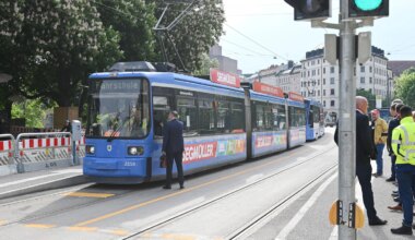 München: Bauarbeiten schränken Tram-Netz ein - München