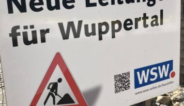 WSW-Baustelle an der Thomastraße - Radio Wuppertal