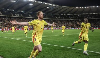 WM-Qualifikation: Belgien siegt in Sieben-Tore-Spiel gegen Wales