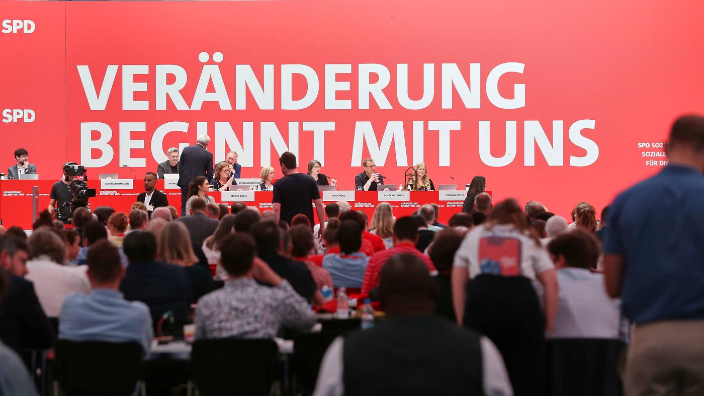SPD-Parteitag fordert Vorbereitung von AfD-Verbotsverfahren