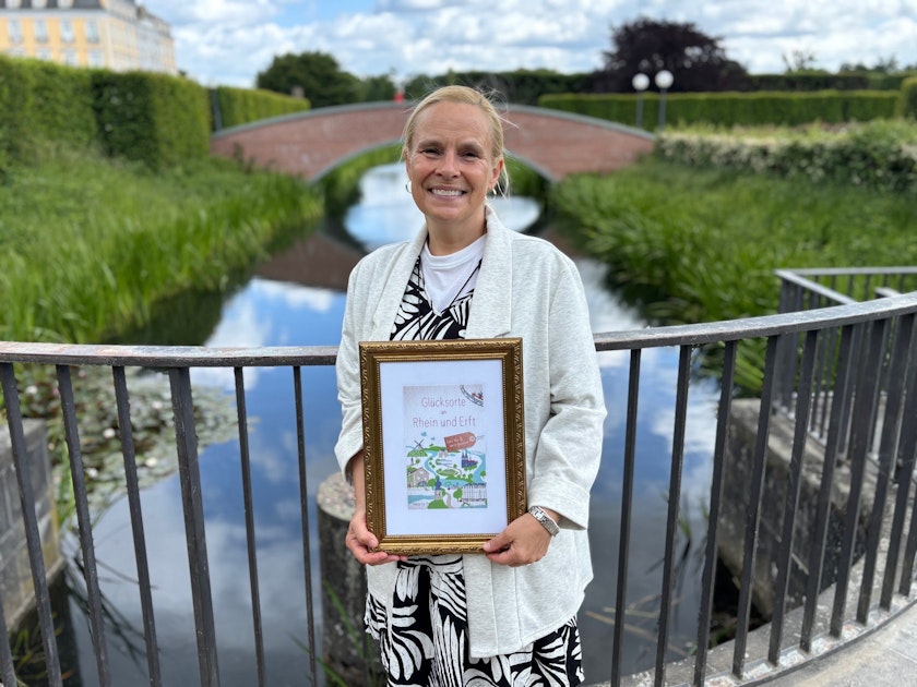 Frechen: So findet eine Autorin das Glück an 80 Orten im Rhein-Erft-Kreis