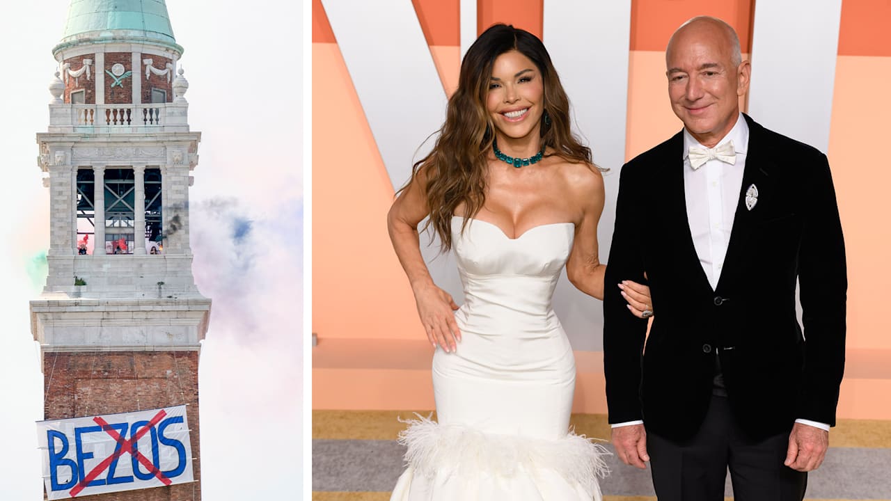 Jeff Bezos und Lauren Sánchez: Proteste gegen Venedig-Hochzeit | Unterhaltung