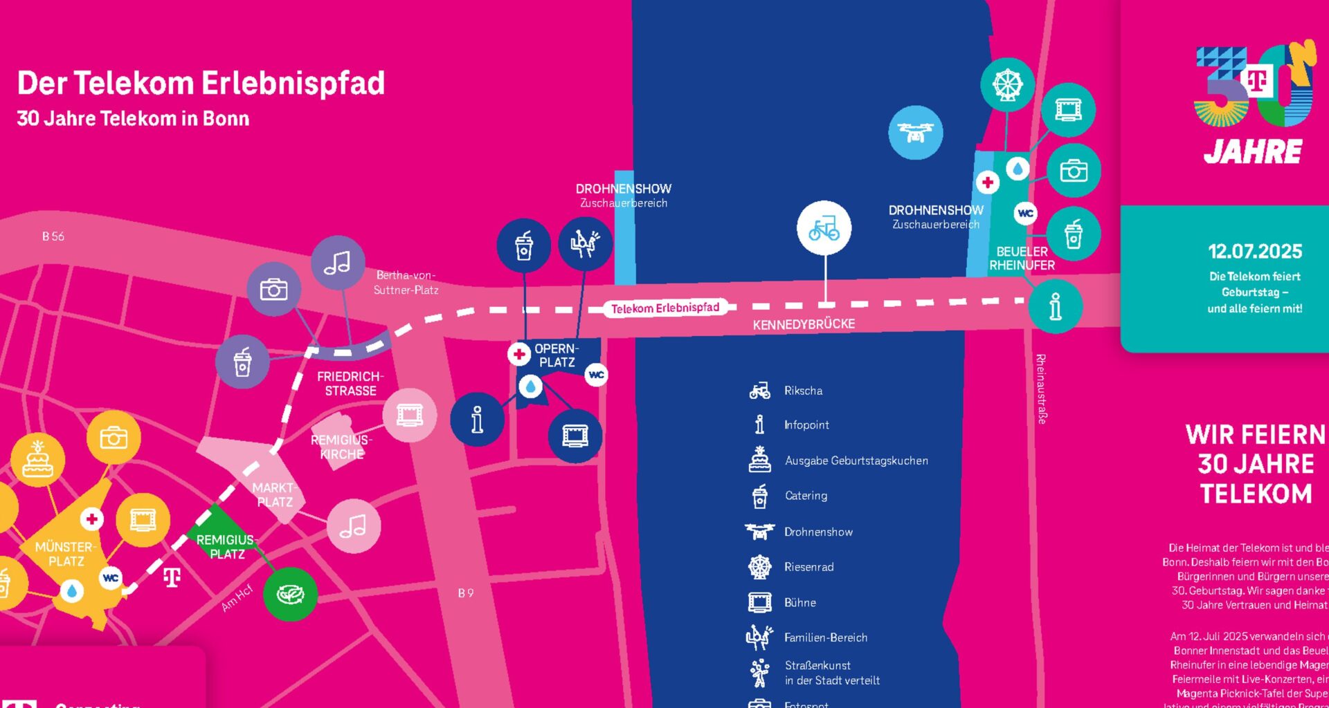 Telekom-Festtag in Bonn – ein Erlebnis für alle Generationen