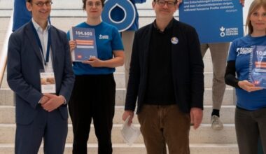Aktion gegen den Hunger hat heute die Petition Gesicht zeigen gegen Hunger: Menschenrechte