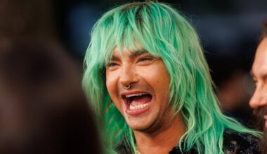 Bill Kaulitz von Tokio Hotel ist auf dem Cover der Vogue Germany