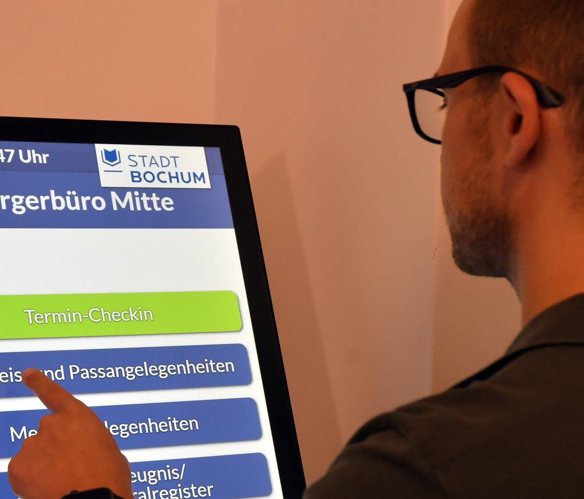 Spontane Terminbuchung in den Bürgerbüros in Bochum