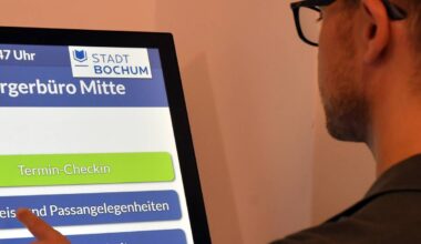 Spontane Terminbuchung in den Bürgerbüros in Bochum
