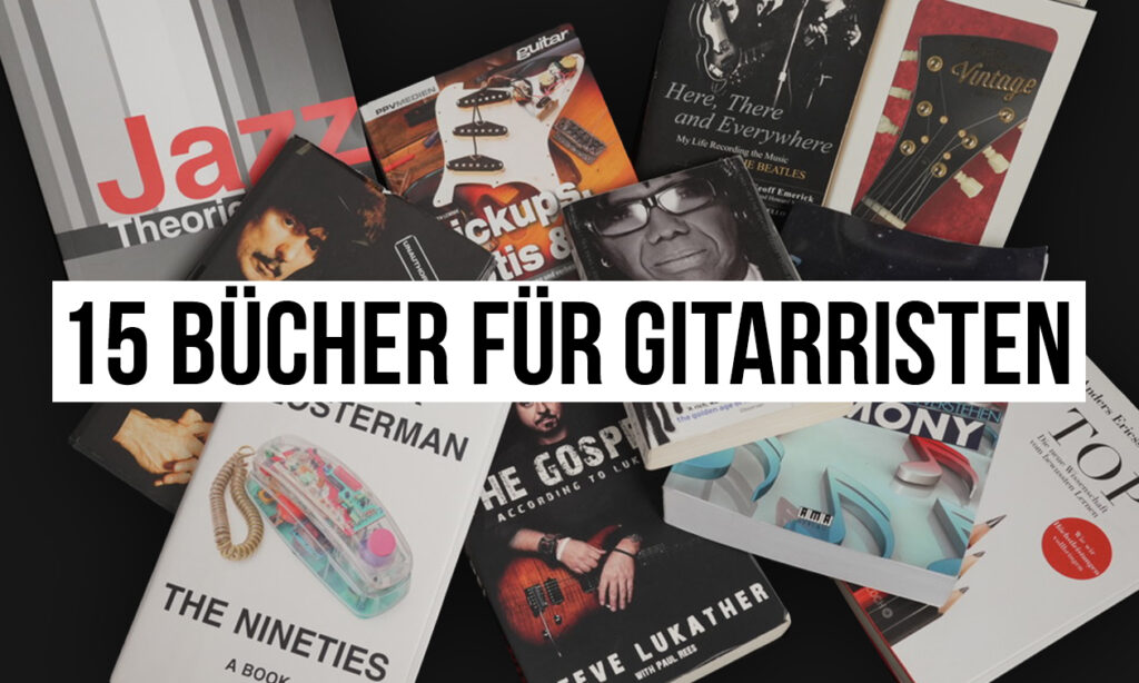 Diese 15 Bücher sollte jeder Gitarrist gelesen haben!