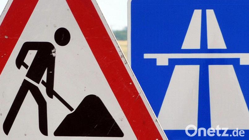 Wegen Markierungsarbeiten wird die Auffahrtrampe der Anschlussstelle Höchstadt-Nord auf der A 3 in Fahrtrichtung Nürnberg am Montag ab circa 20 Uhr gesperrt. Es gibt eine Umleitung. Symbolbild: Martin Schutt/dpa-Zentralbild/dpa