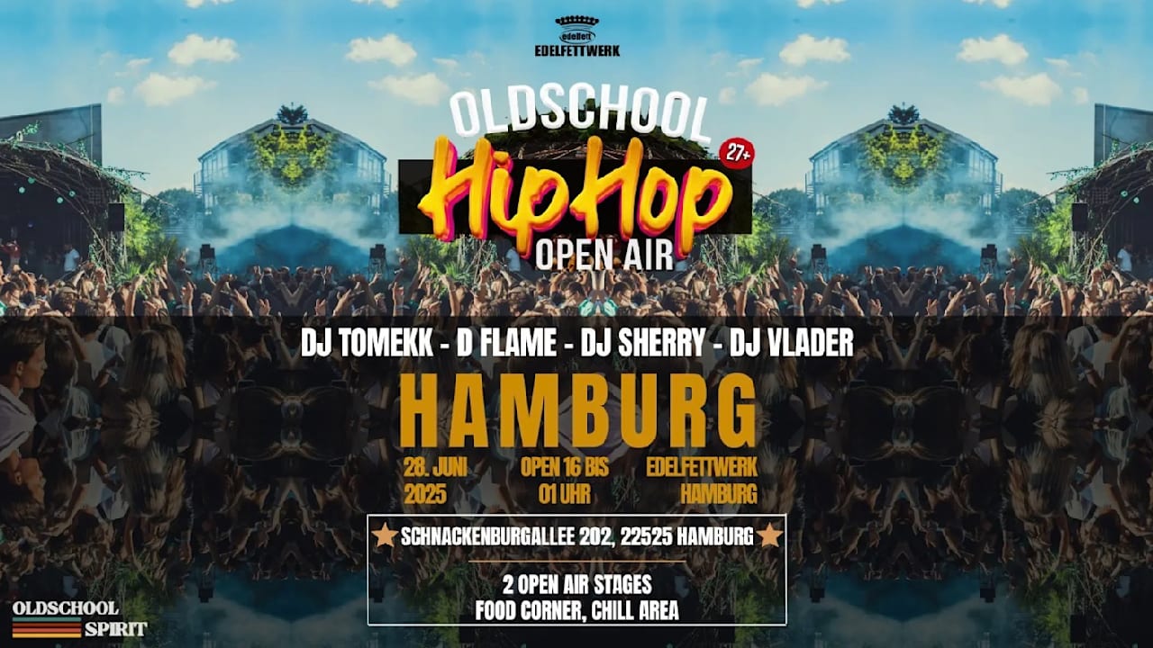 Hamburg: DJ Tomekk rockt Edelfettwerk bei Hip-Hop Party | Sonstiges