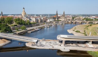 Dreispurig oder zweispurig? - Wie soll die neue Carolabrücke aussehen?