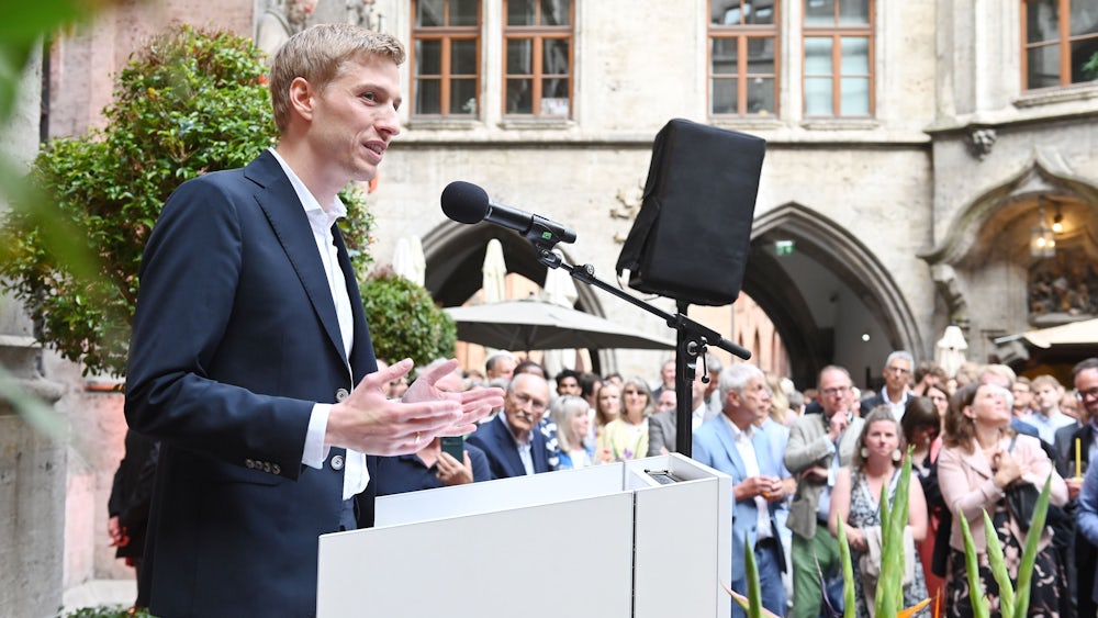 Bürgermeister Dominik Krause wünscth sich angesichts des anstehenden Wahlkampfs im kommenden Jahr „bitte keine verbalen Gefechte“.