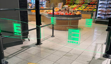 Nicht nur Diebstahlschutz: Der neue Psycho-Trick am Supermarkt-Eingang | Leben & Wissen