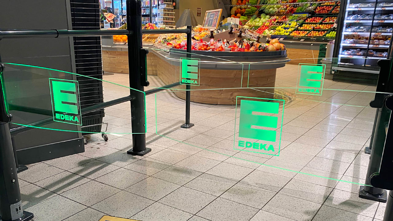 Nicht nur Diebstahlschutz: Der neue Psycho-Trick am Supermarkt-Eingang | Leben & Wissen