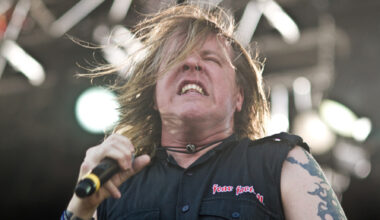 Ex-Fear Factory-Sänger Burton C. Bell auf dem With Full Force 2010