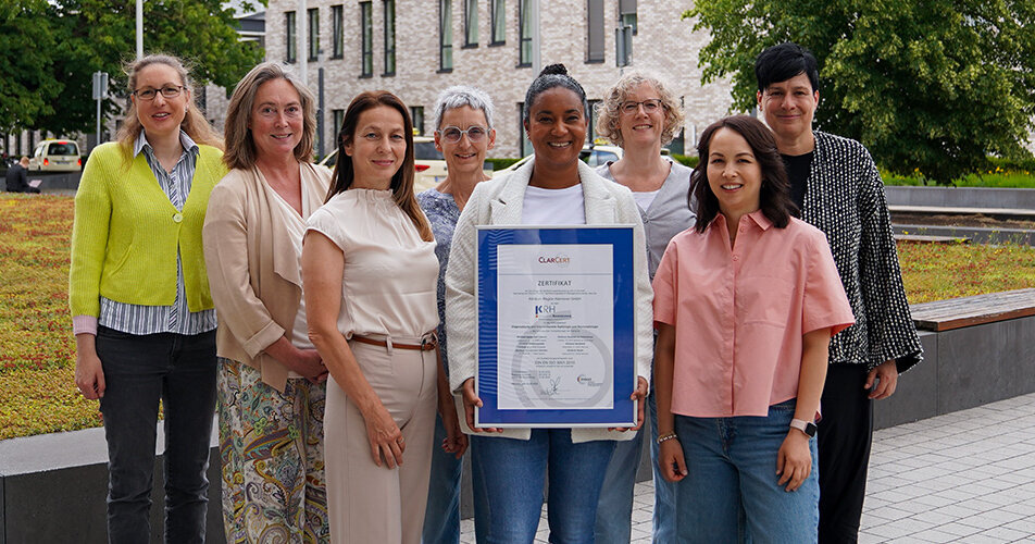Erstzertifizierung nach DIN EN ISO 9001 erfolgreich abgeschlossen