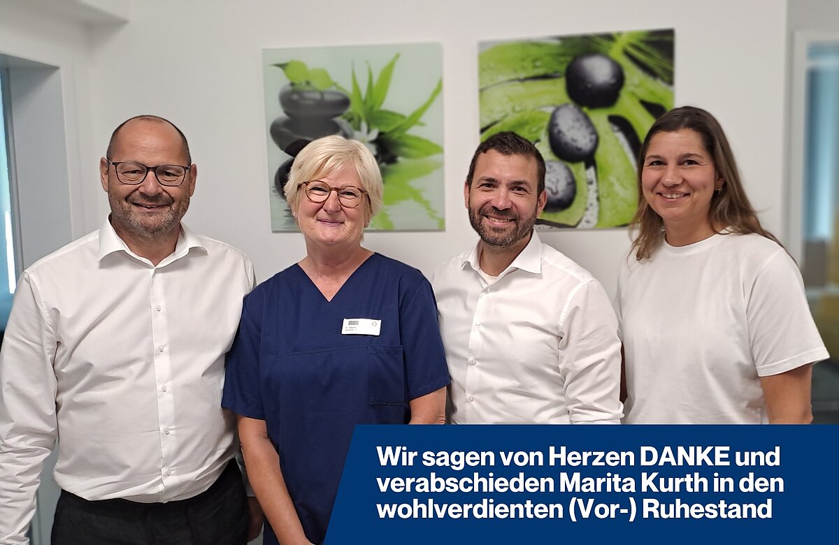 Verabschiedung in den wohlverdienten (Vor-) Ruhestand