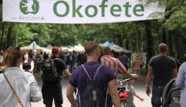 Leipziger Ökofete 2025 im Clara-Zetkin-Park - Stadt Leipzig