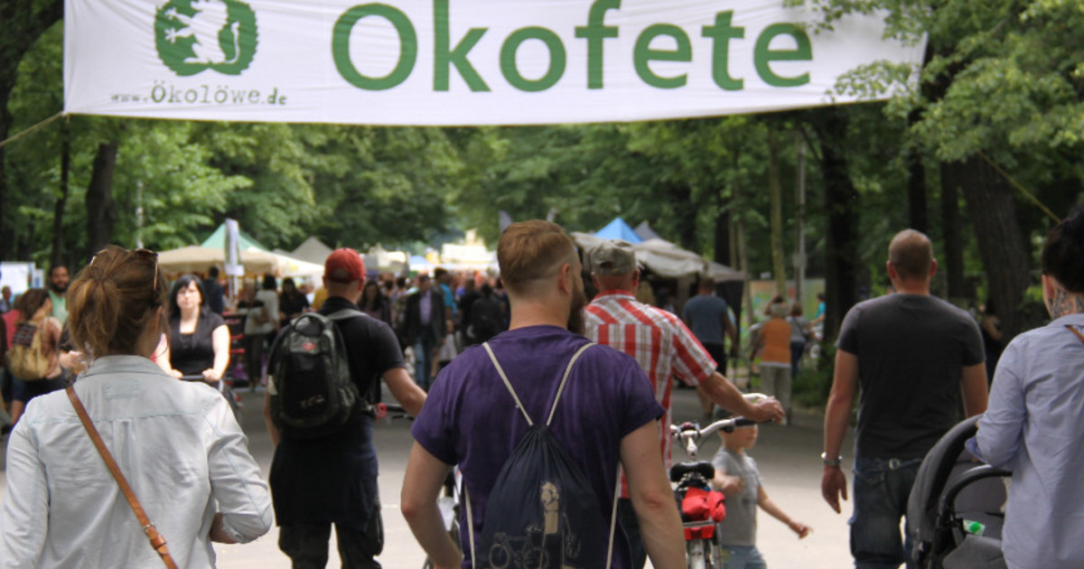 Leipziger Ökofete 2025 im Clara-Zetkin-Park - Stadt Leipzig