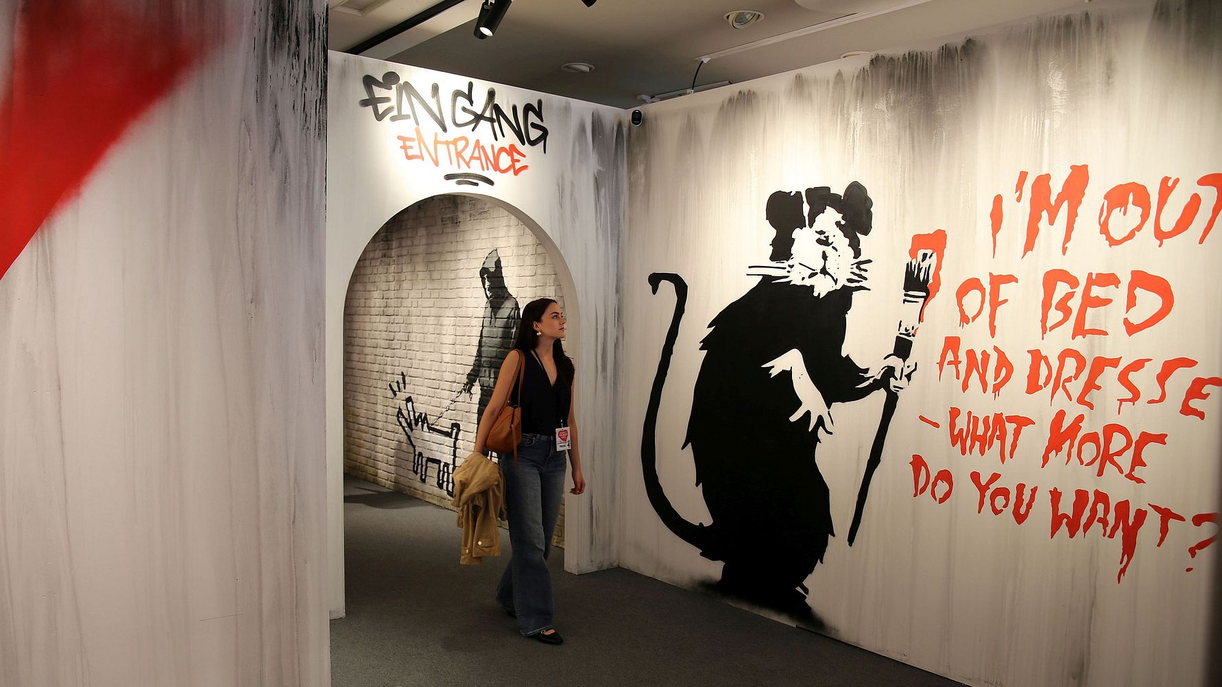 „House of Banksy Leipzig“: Die neue Pop-Up-Ausstellung in Leipzig