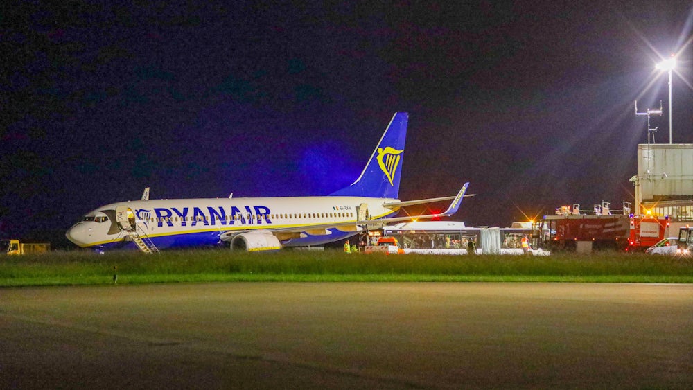 Der Ryanair-Flug von FR8 aus Berlin auf dem Weg nach Mailand musste in Memmingen eine Sicherheitslandung vornehmen.