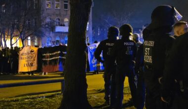 Schüsse nach Fahrrad Demo in Halle