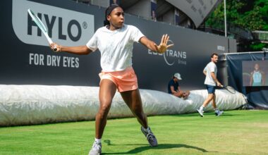 Berlin Tennis Open: Coco Gauff trainiert am Steffi-Graf-Stadion | Sport