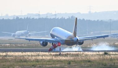 Sonderflug aus Jordanien in Frankfurt gelandet