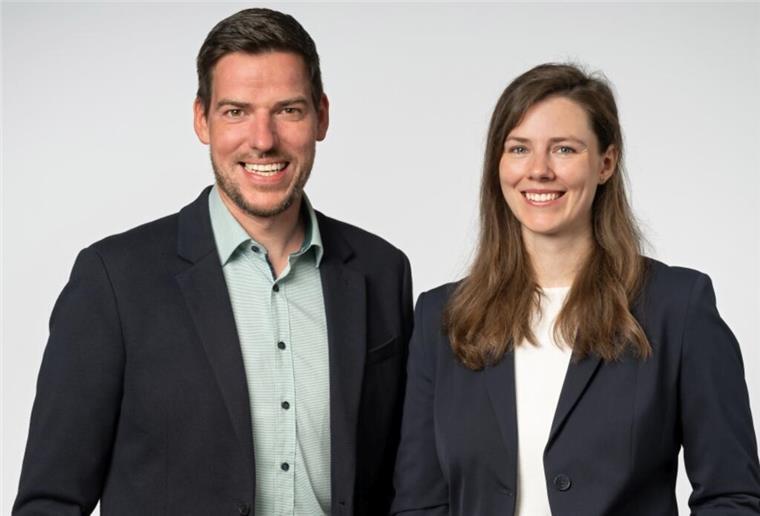 Das ist das Projektteam für „Klimaschutz ist Handwerk“ bestehend aus Marcel Johannsen und Maximiliane Wenge.