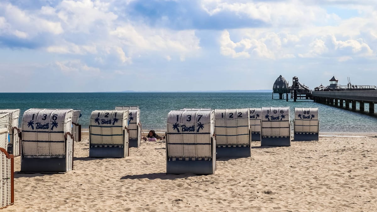 Schwerkranke Frau verbringt letzten Tag an der Ostsee
