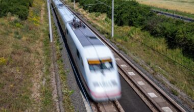 ICE erreicht Tempo 405 bei Testfahrt zwischen Erfurt und Leipzig