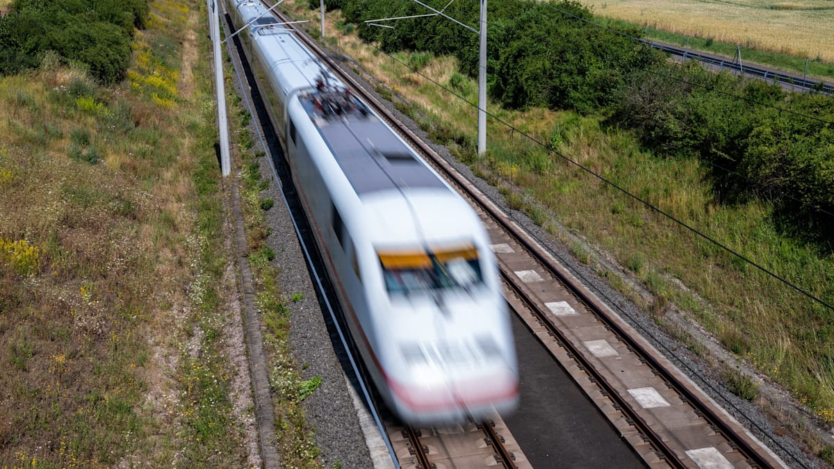 ICE erreicht Tempo 405 bei Testfahrt zwischen Erfurt und Leipzig