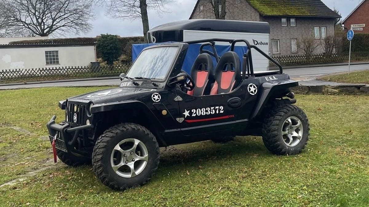 Die Polizei Hannover fahndet nach einem gestohlenen Strandbuggy