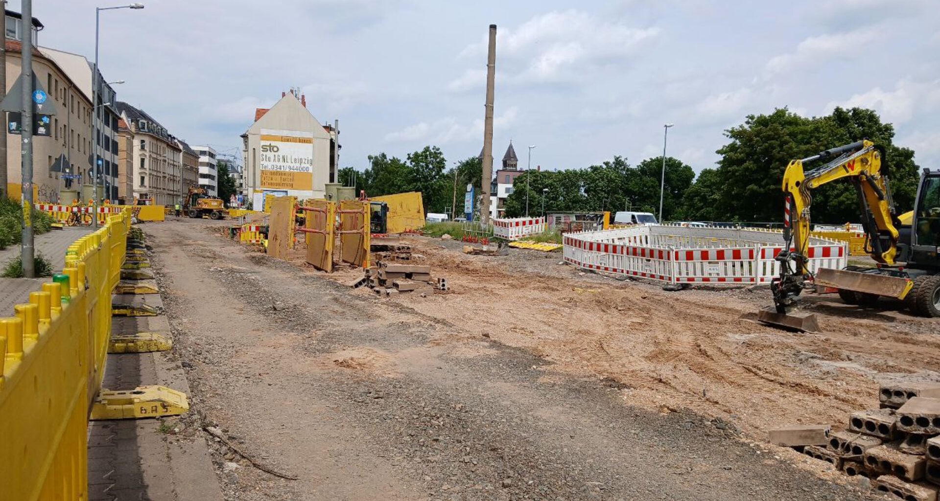 Bauabschnitt Antonienstraße bis Kulkwitzer Straße wird am 27. Juni freigegeben · Leipziger Zeitung