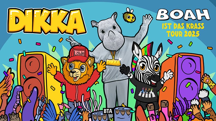 DIKKA Tour Termine 2025 Karten Vorverkauf
