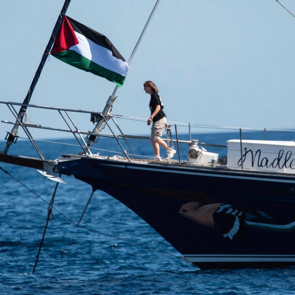 Israels Armee stoppt Aktivistenschiff auf dem Weg nach Gaza