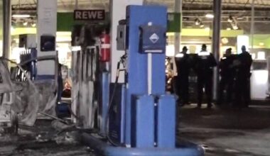 Axt-Mann nach Brand an Tankstelle in U-Haft