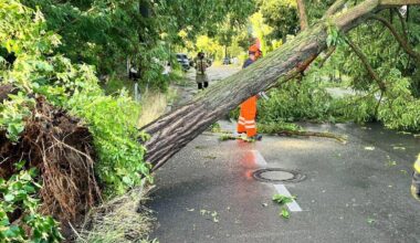 Unwetter ziehen über Teile Deutschlands
