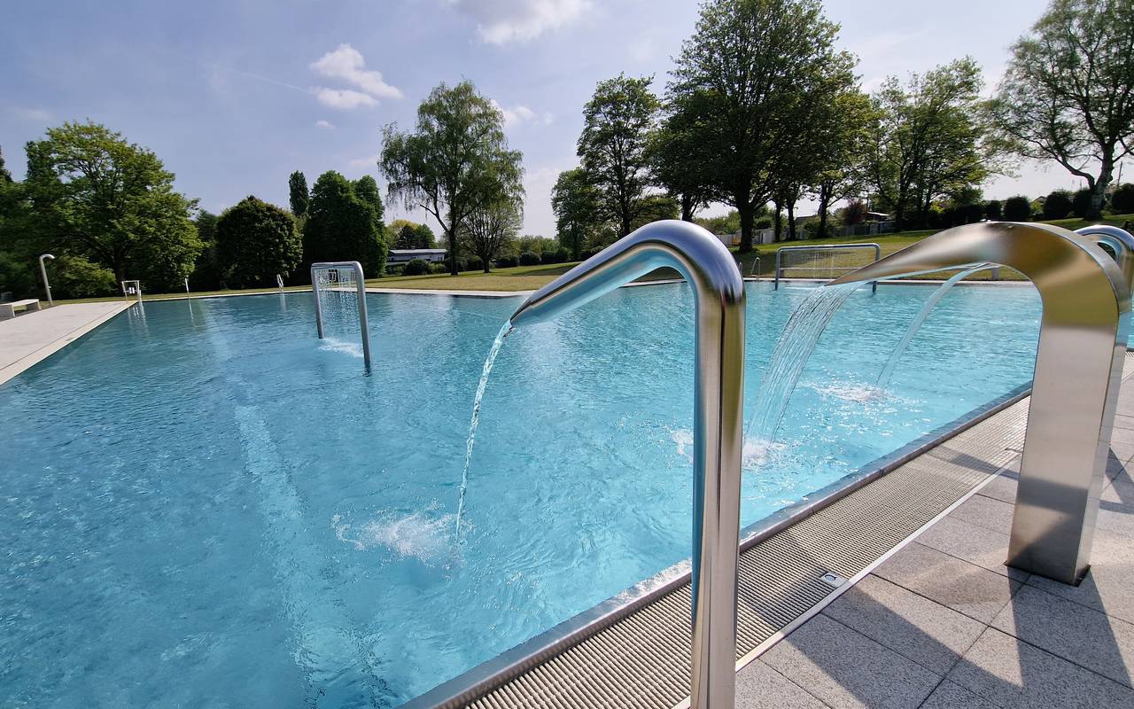 Freibad Bochum-Werne nach dem Umbau