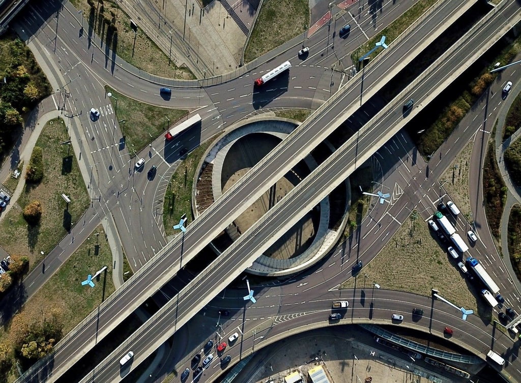 Der Riebeckplatz aus der Vogelperspektive. In den nächsten Jahren soll er umgebaut werden.