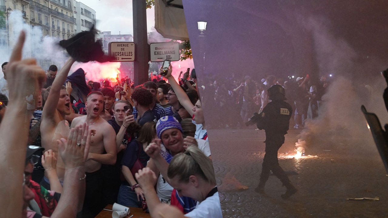 Frankreich: Feierlichkeiten nach Finale eskalieren, Krawalle in Paris | Sport