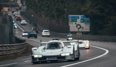 Der Porsche 963 RSP auf der Hunaudières bei Le Mans