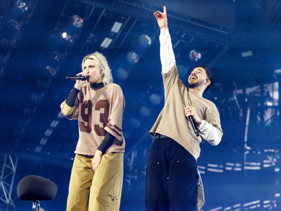 Emily Armstrong und Mike Shinoda von Linkin Park