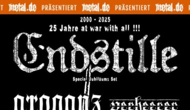 Endstille – 25 Jahre At War With All! • metal.de