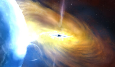 kosmische Explosion
