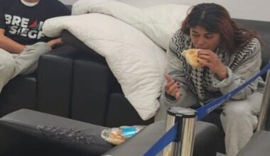 Abschied aus Israel: Hungerstreik? Gretas Terror-Freundin beim Futtern erwischt | Politik