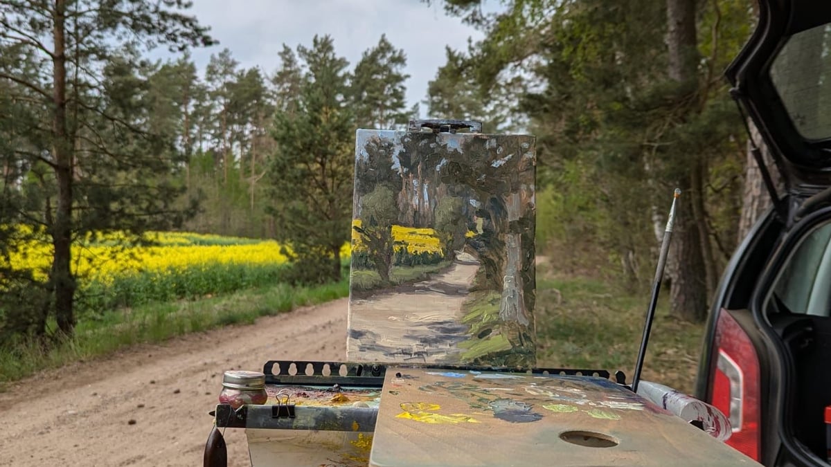 Berliner Malerin zieht wegen Natur aufs Land