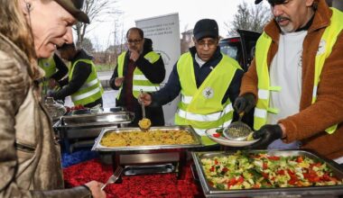Aktion: Kostenloses Essen für Bedürftige