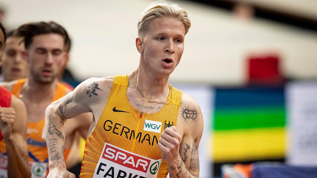 Leichtathletik: Robert Farken läuft in Rom deutschen Rekord über 1.500 m